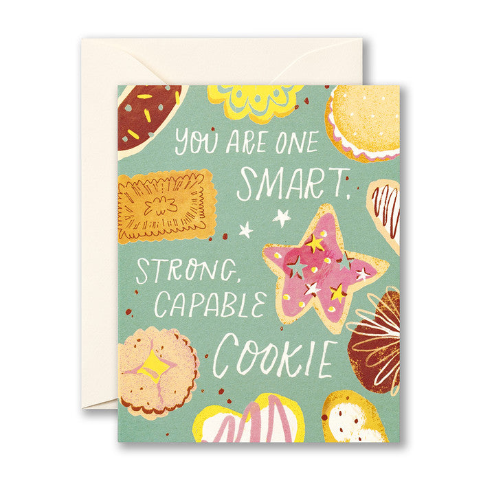LM CARD-YOU ARE ONE SMART STRONG CAPABLE COOKIE