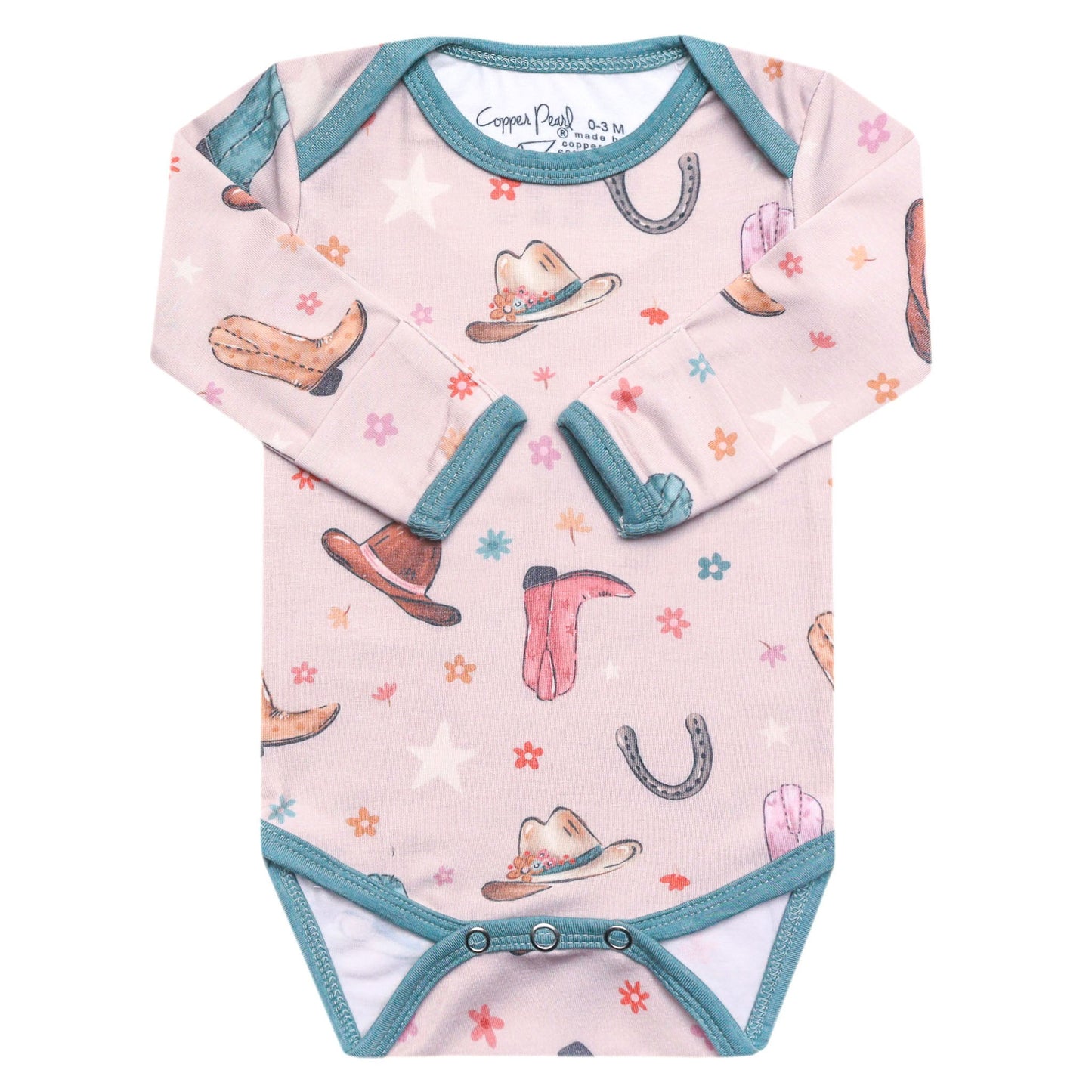 COPPER PEARL L/S BODYSUIT-CHEYENNE