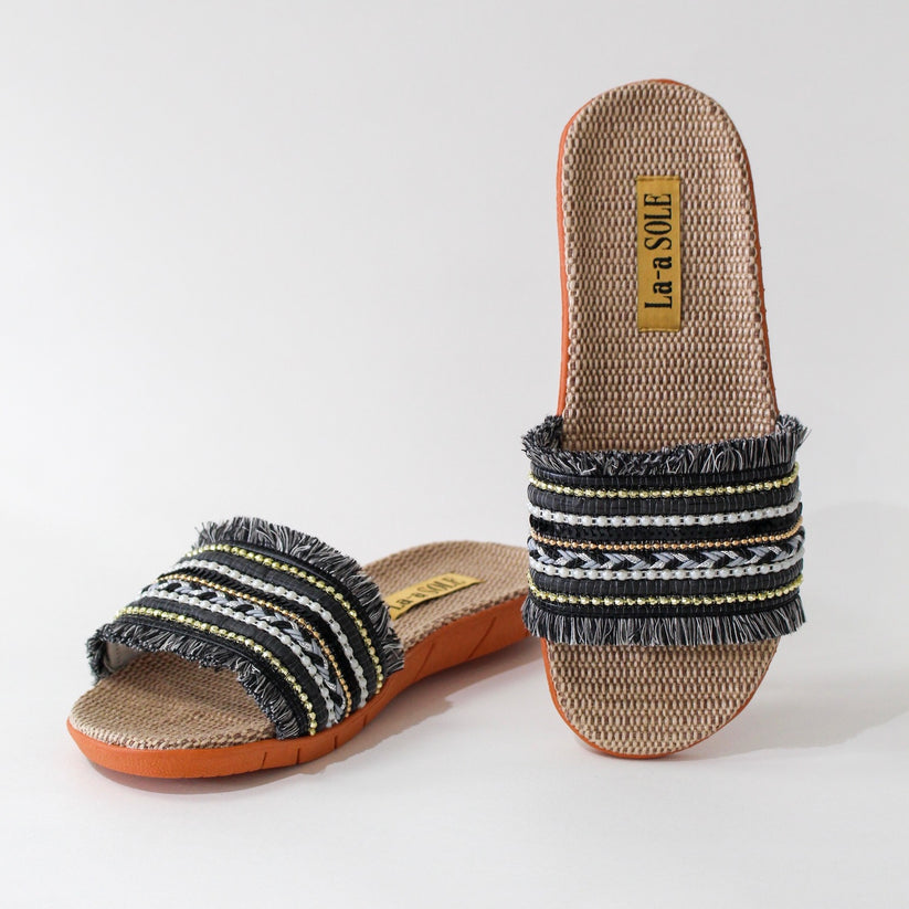 LA-A-SOLE BOHO SANDALS