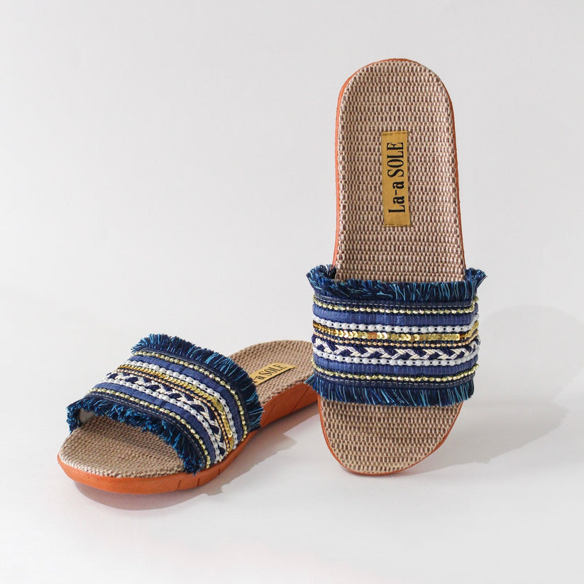 LA-A-SOLE BOHO SANDALS