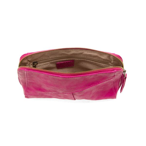 JOY FAUX WIDE MINI XBODY--MAGENTA GIGI