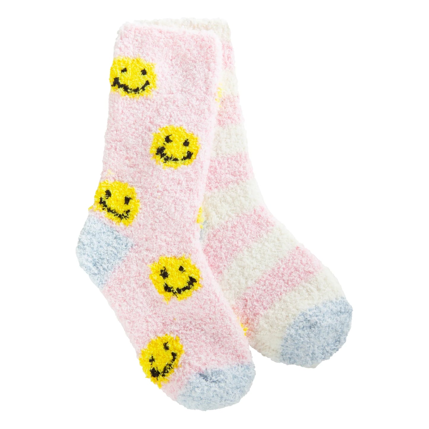 WORLDS SOFTEST SOCK-SMILE & STRIPE12-24