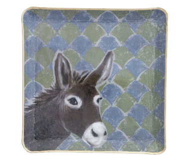 SQUARE ENAMEL TRAY