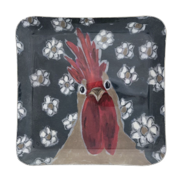 SQUARE ENAMEL TRAY