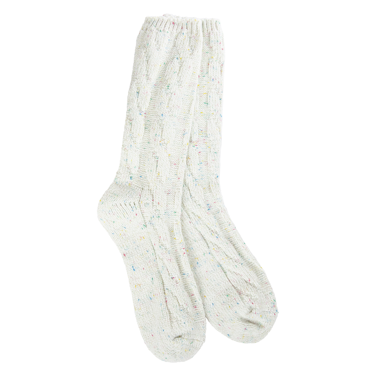 WORLDS SOFTEST SOCK-VANILLA CONFETTI