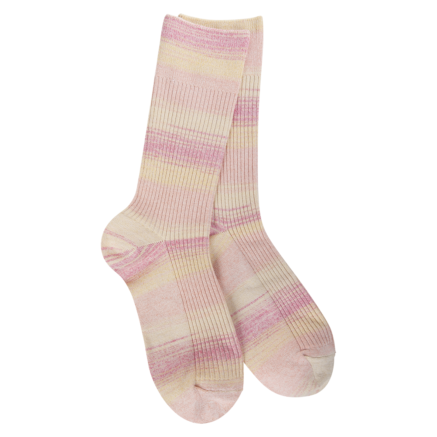 SOFT SOCK-MID-PINK LEMONADE