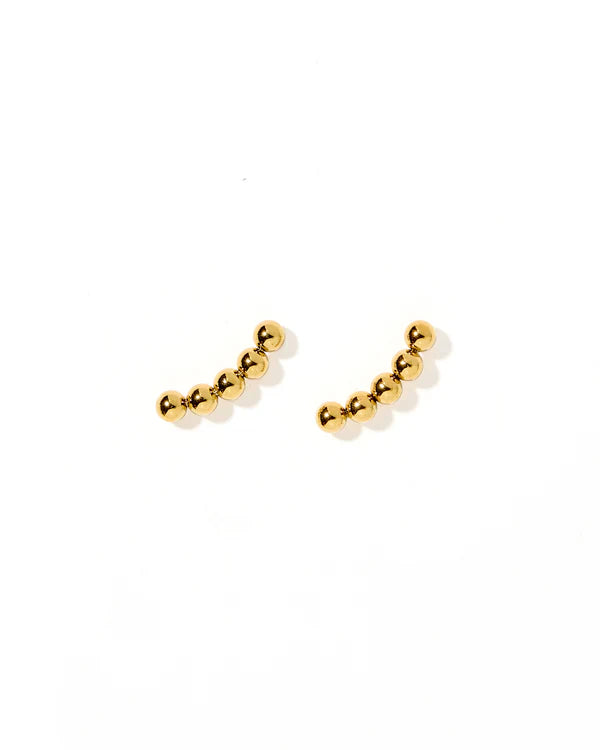 LINNY EARRINGS-WYATT ARCH GOLD