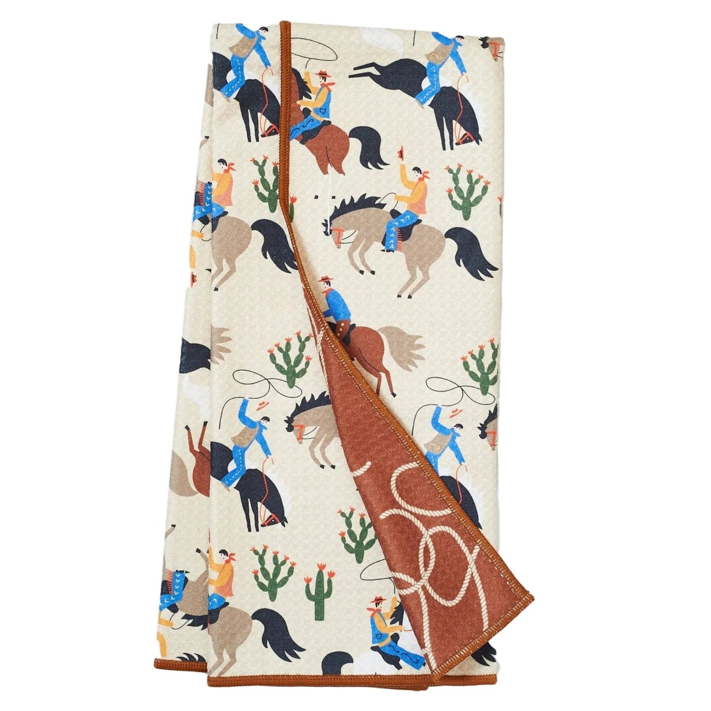 ONCE AGAIN- REVERSIBLE TOWEL-SIGNATURE COLLECTION RODEO