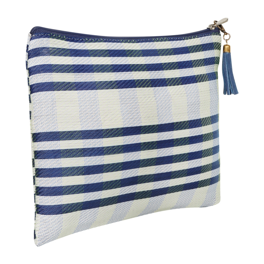 VAAN-KAI POUCH FAIR WIND WHT/BLUE