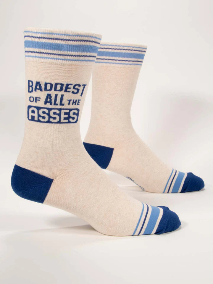 BLUE Q SOCKS-BADDEST OF ASSES