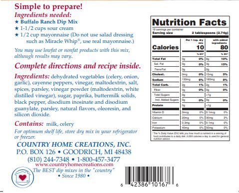 CHC DIP MIX-BUFFALO RANCH