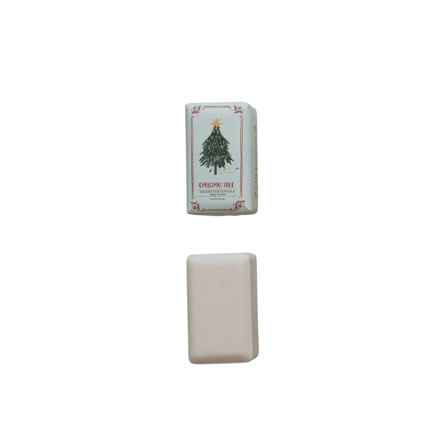 CHRISTMAS BAR SOAP-CHRISTMAS TREE