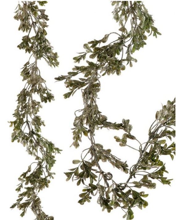 72" CHAMPAGNE BOXWOOD GARLAND