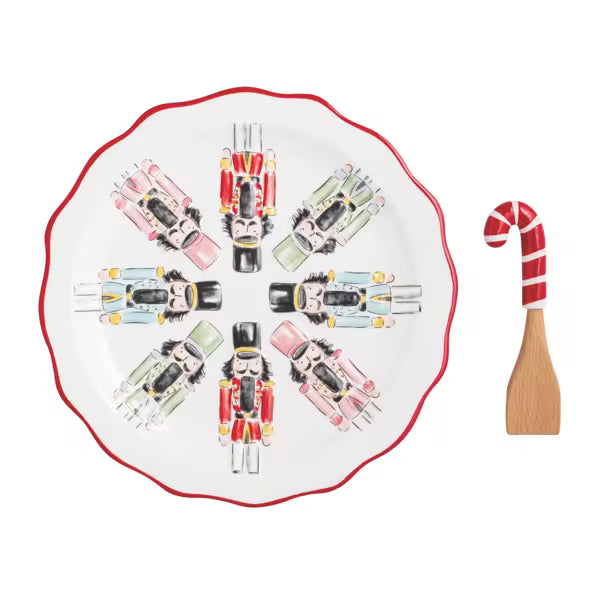 MUD PIE - WINTER WONDERLAND COOKIE PLATE