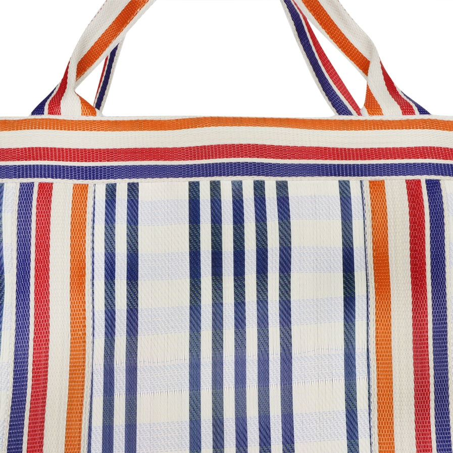 VAAN-ISLA XL TOTE FAIR WIND-WHT/BLUE