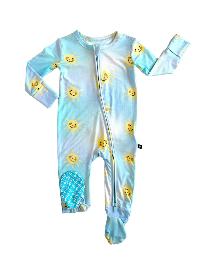 LEV BABY-SUNSHINE FOOTIE W/HAT-ZACHARY 0-3