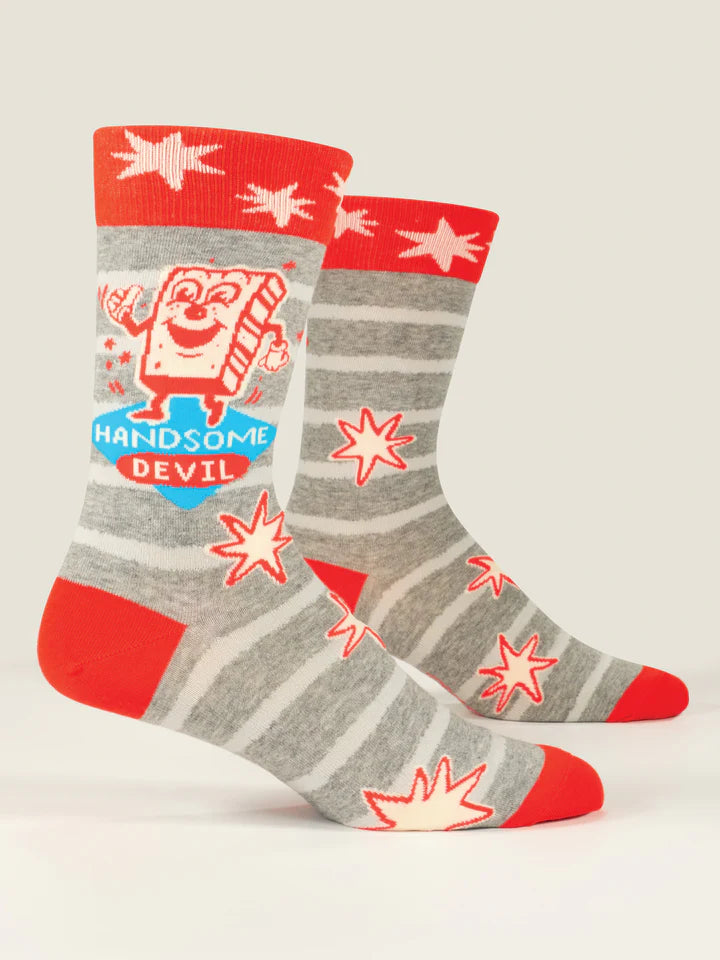 BLUE Q SOCKS-HANDSOME DEVIL