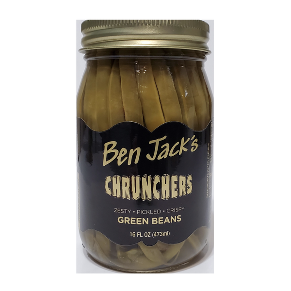 BEN JACKS CRUNCHERS-GREEN BEANS