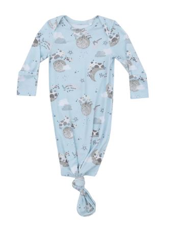 ANGEL DEAR KNOTTED GOWN LOVE YOU TO THE MOON COWS 0-3