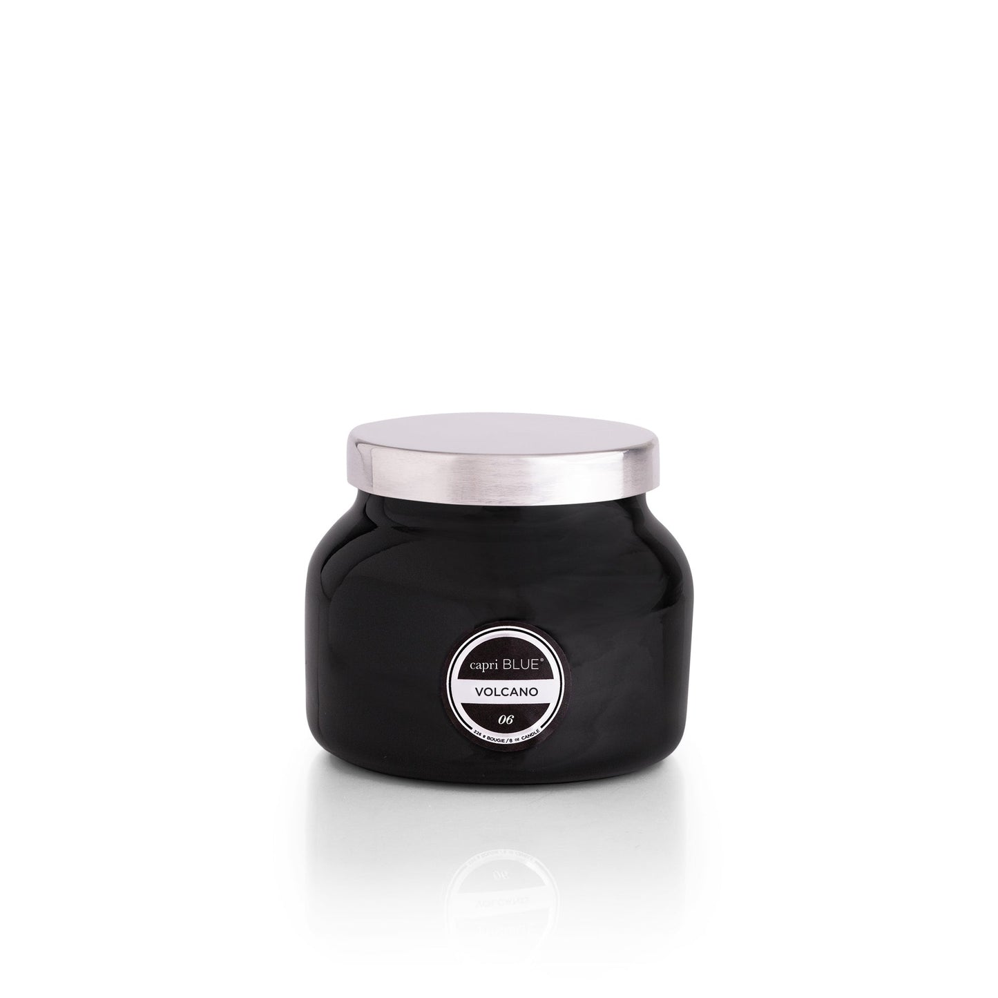 CAPRI BLUE-BLACK JAR-VOLCANO-8.5 OZ