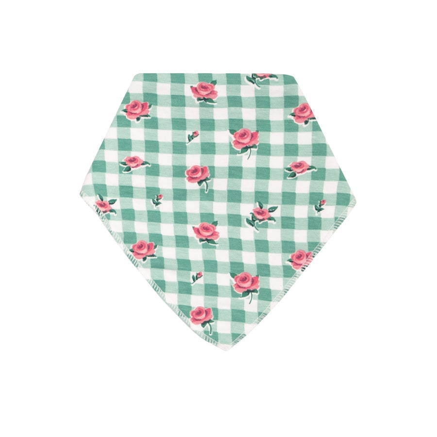 ANGEL DEAR BIB-GINGHAM ROSES