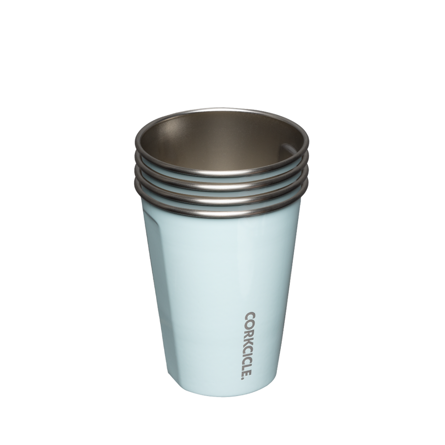 CORKCICLE 18 OZ ECO STACKER-POWDER BLUE-SET OF 4