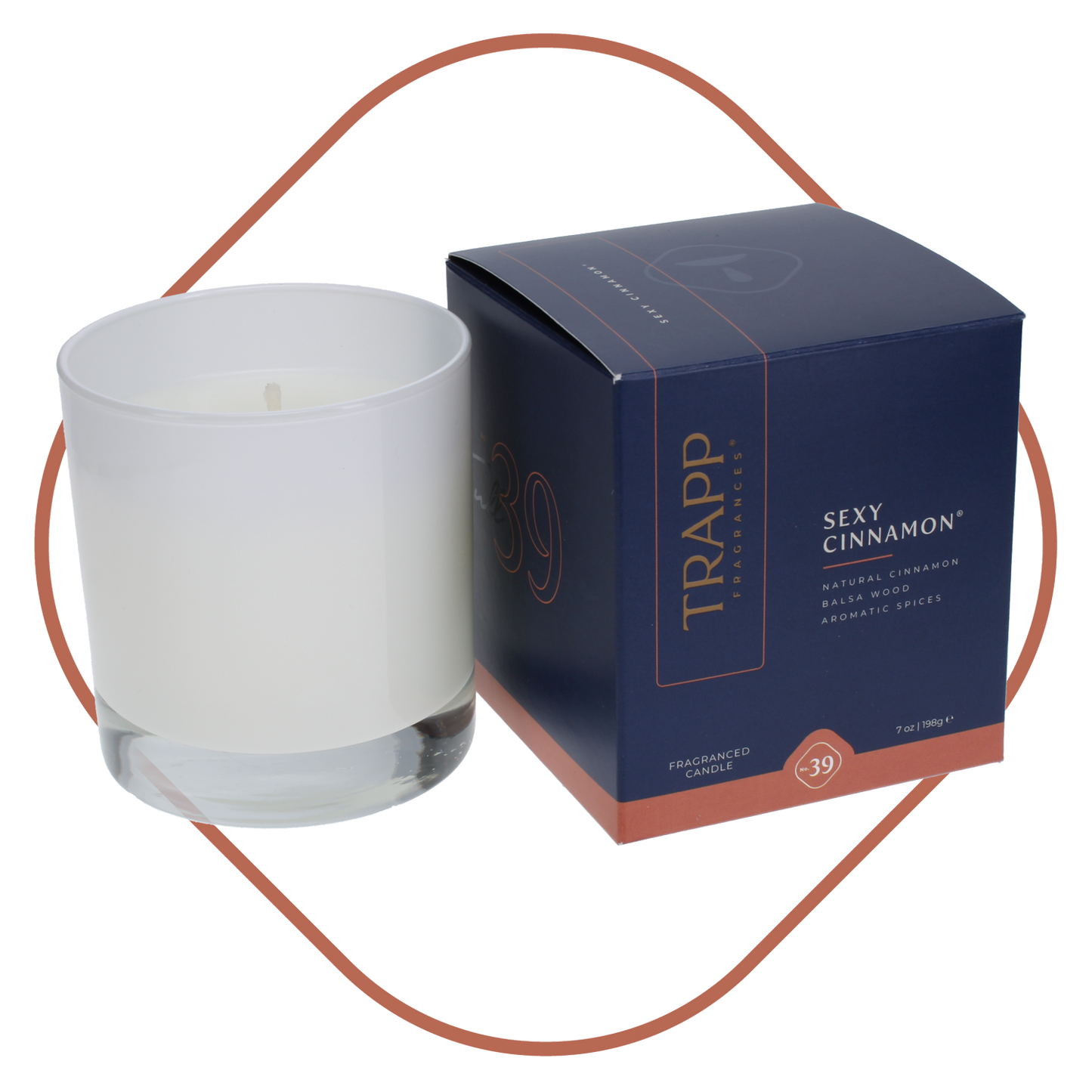 TRAPP CANDLE/SEXY CINNAMON 7 OZ