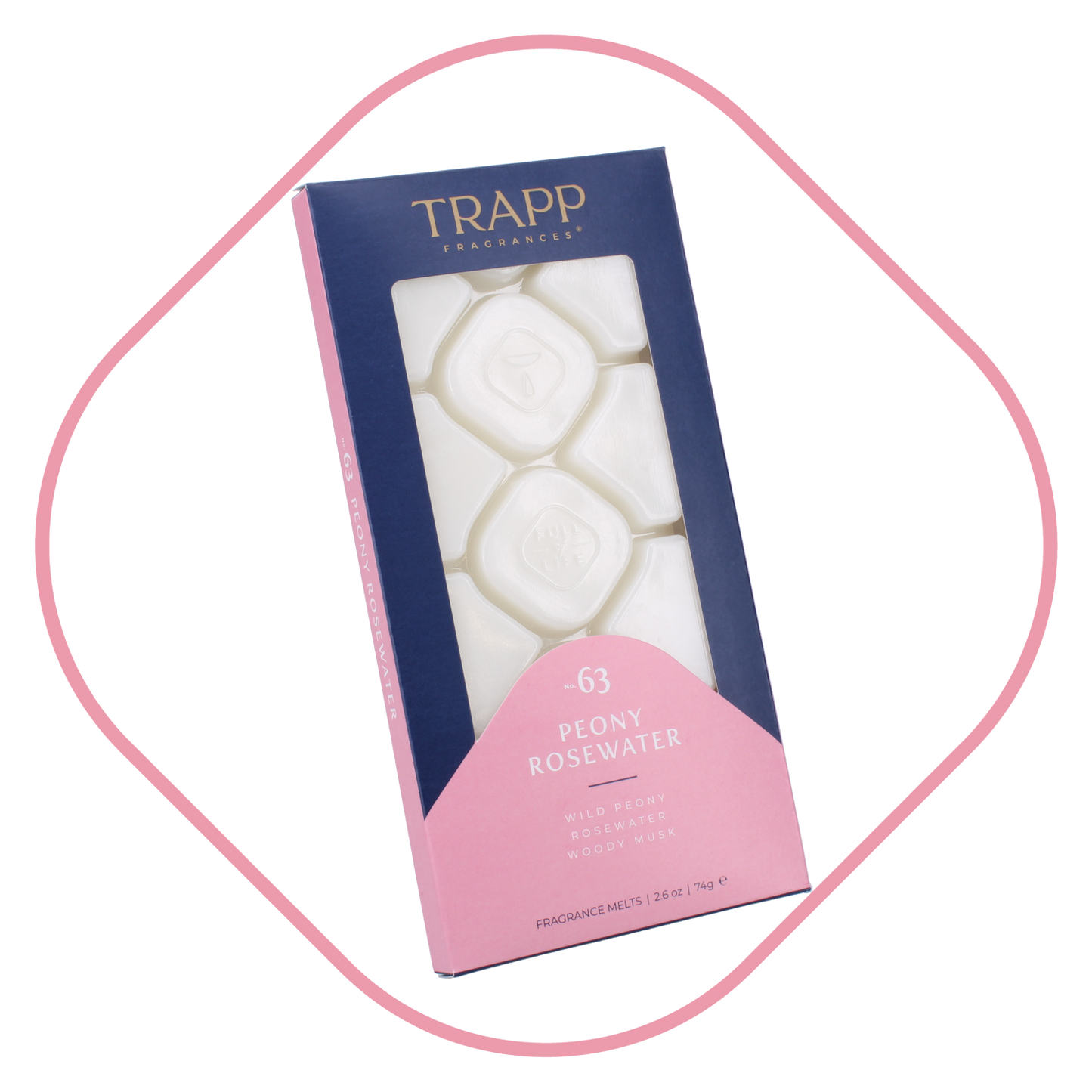 TRAPP MELTS/PEONY ROSEWATER