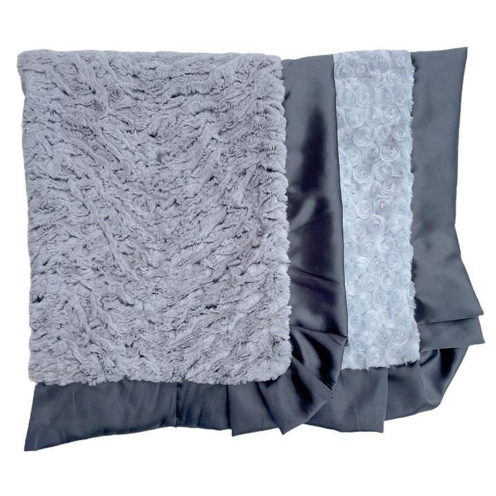 ROCKIN ROYALTY/BABYBLUE STONE BLANKET