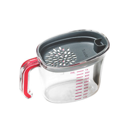 TOVOLO GRAVY STRAINER/CHARCOAL