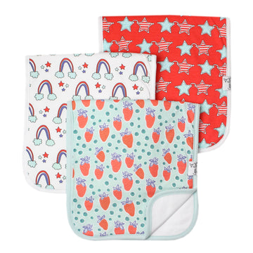 COPPER PEARL BURP CLOTHS/LIBERTY
