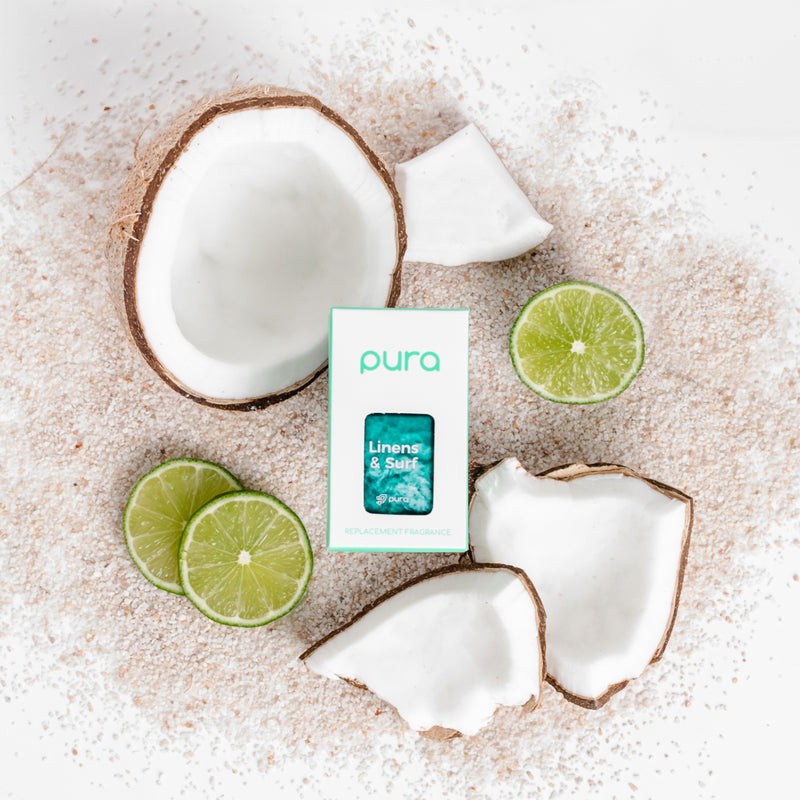 PURA SCENTS-LINENS & SURF