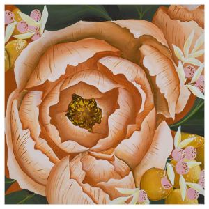 GREENBOX FULL BLOOM CANVAS - 21X21