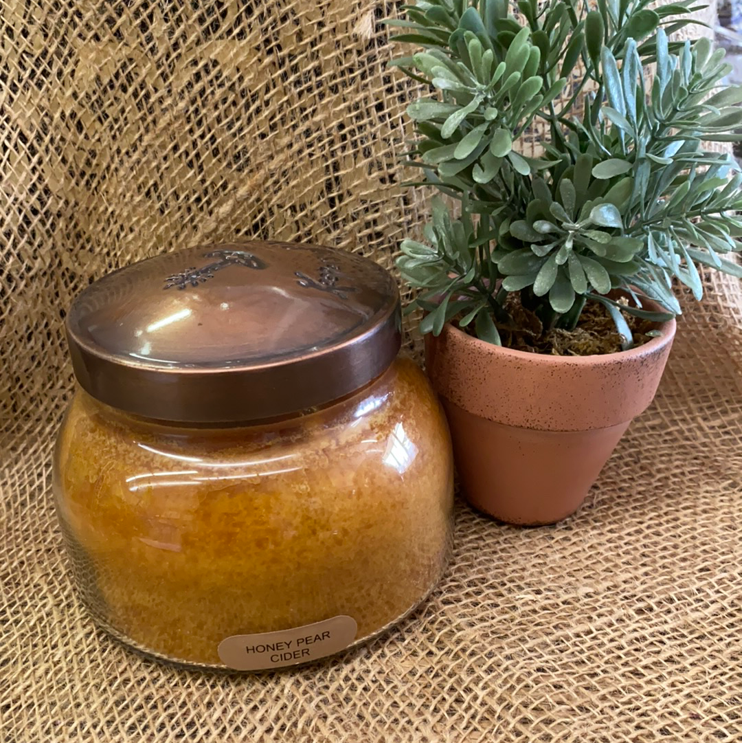 KOTL HONEY PEAR CIDER CANDLE/MAMA 22 OZ