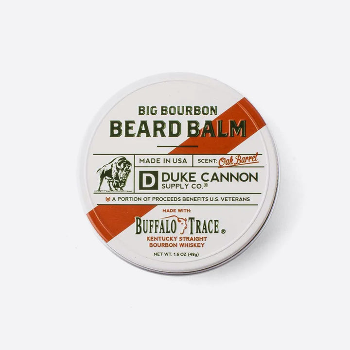 DUKE CANNON BUFFALO TRACE BOURBON BEARD BALM