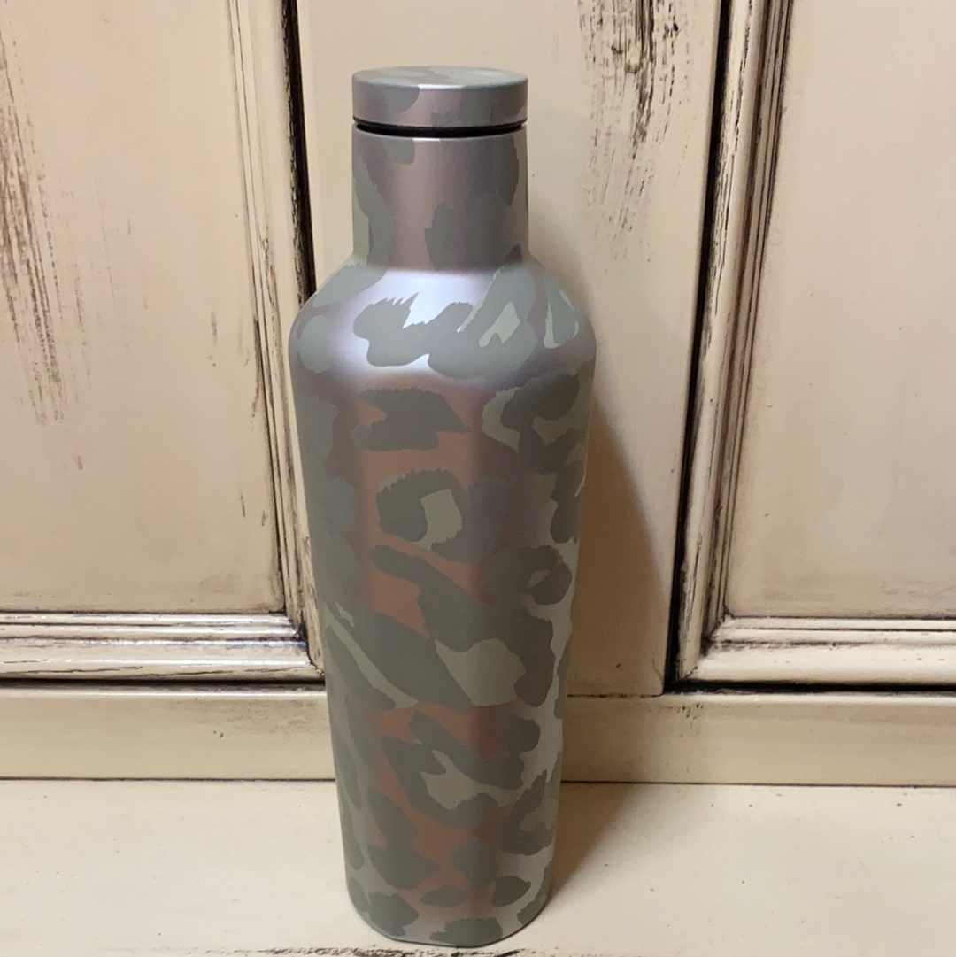 CORKCICLE SNOW LEOPARD CANTEEN 16 OZ