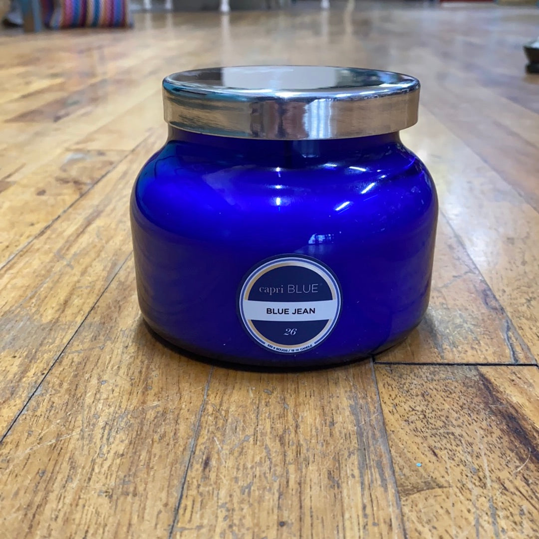 CAPRI BLUE JAR/BLUE JEAN/19 OZ