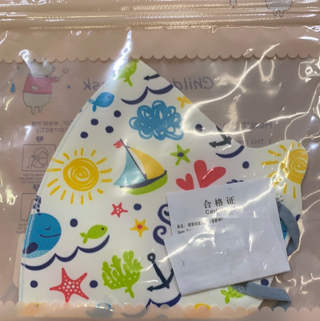 CHILD ADJUSTABLE MASK/FISH