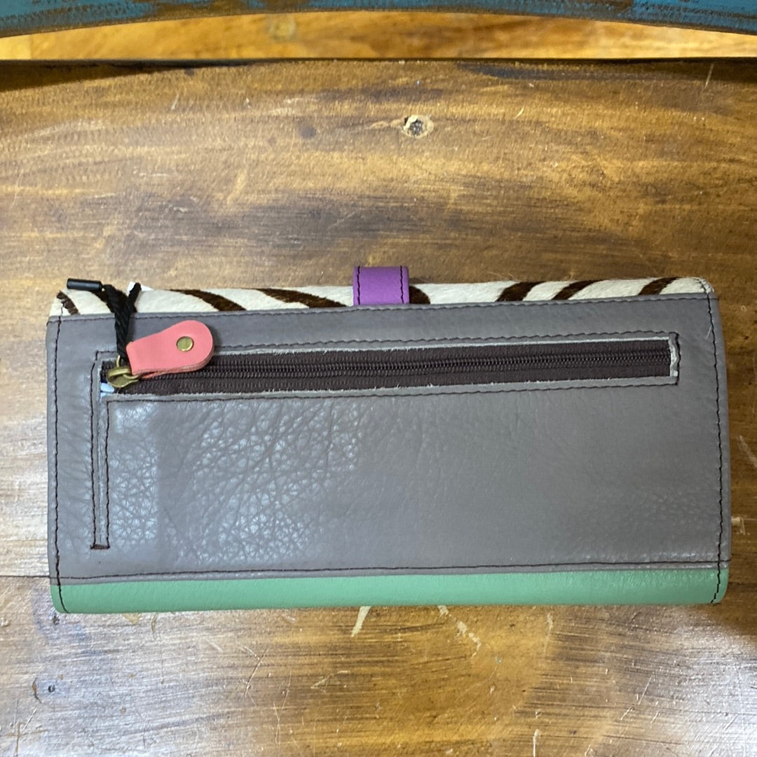 SORUKA HALF MOON PRINT WALLET