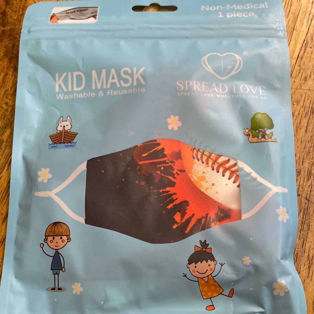 KIDS SPREAD THE LOVE MASK/BASEBALL