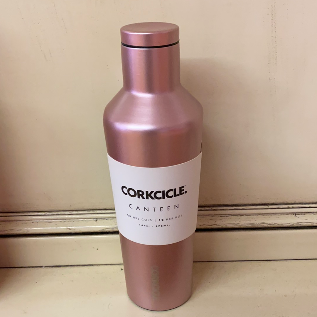 CORKCICLE CANTEEN/ROSE METALIC/16 OZ