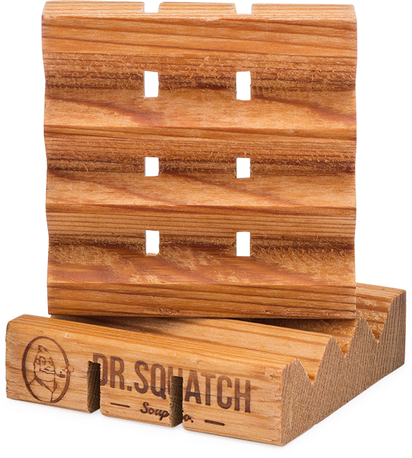 DR. SQUATCH WOOD SOAP TRAY