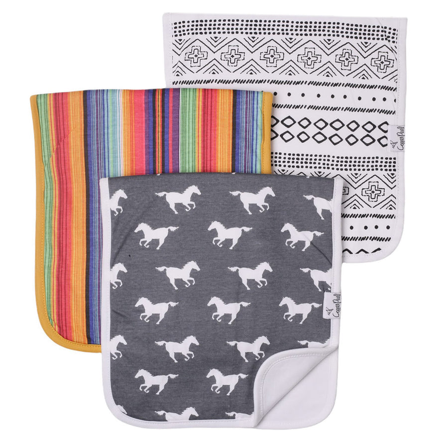 COPPER PEARL BURP CLOTHS/WESTYN