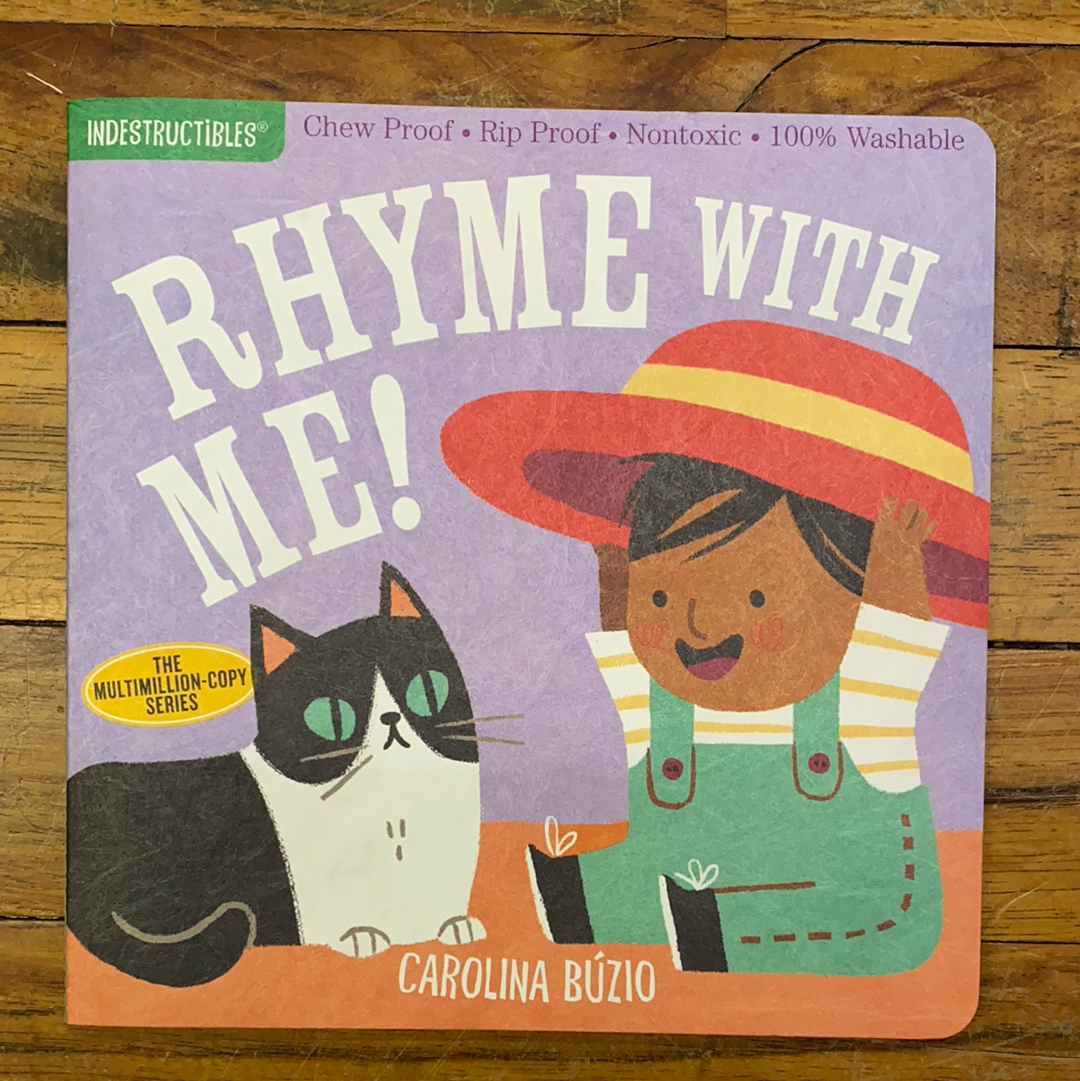 INDESTRUCTIBLE CHILD BOOK RHYME WITH ME