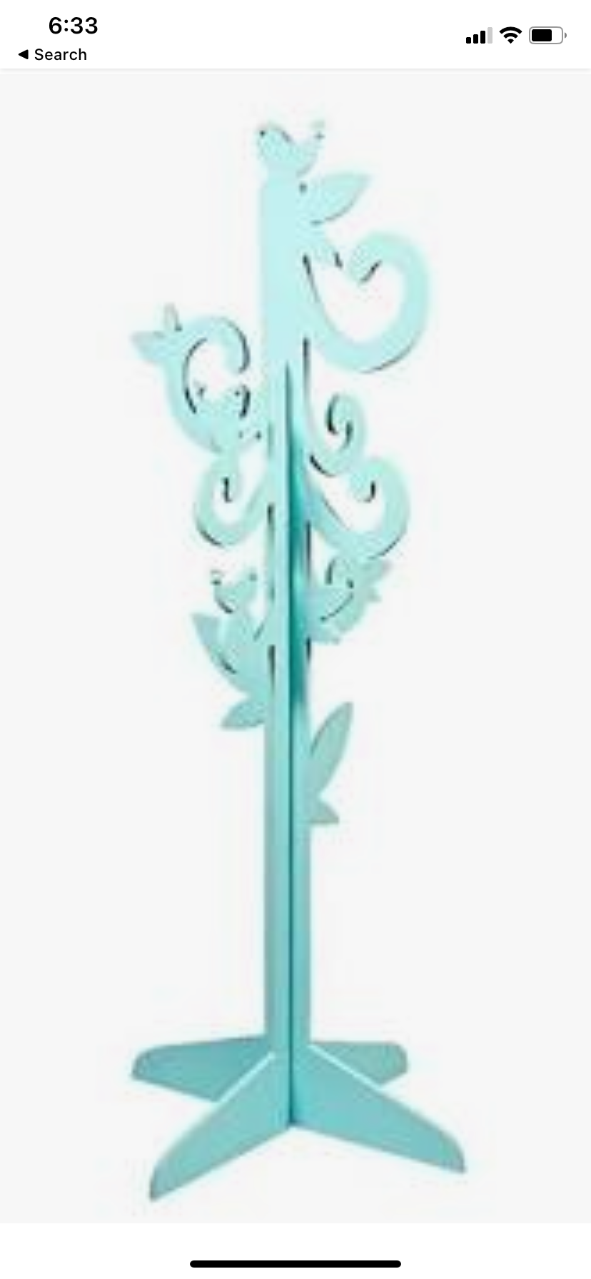Turquoise shop coat rack