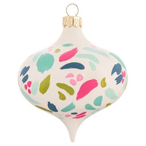 HAND PAINTED RETRO BOHO ORNAMENT