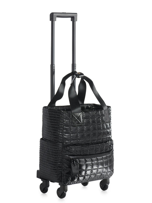 SHIRALEAH 360 ROLLER TOTE-LOGAN ONYX