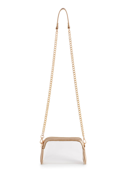 SHIRALEAH TAYLOR CROSS BODY-GOLD
