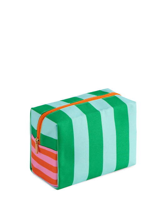 SHIRALEAH-SAMBA ZIP POUCH-GREEN
