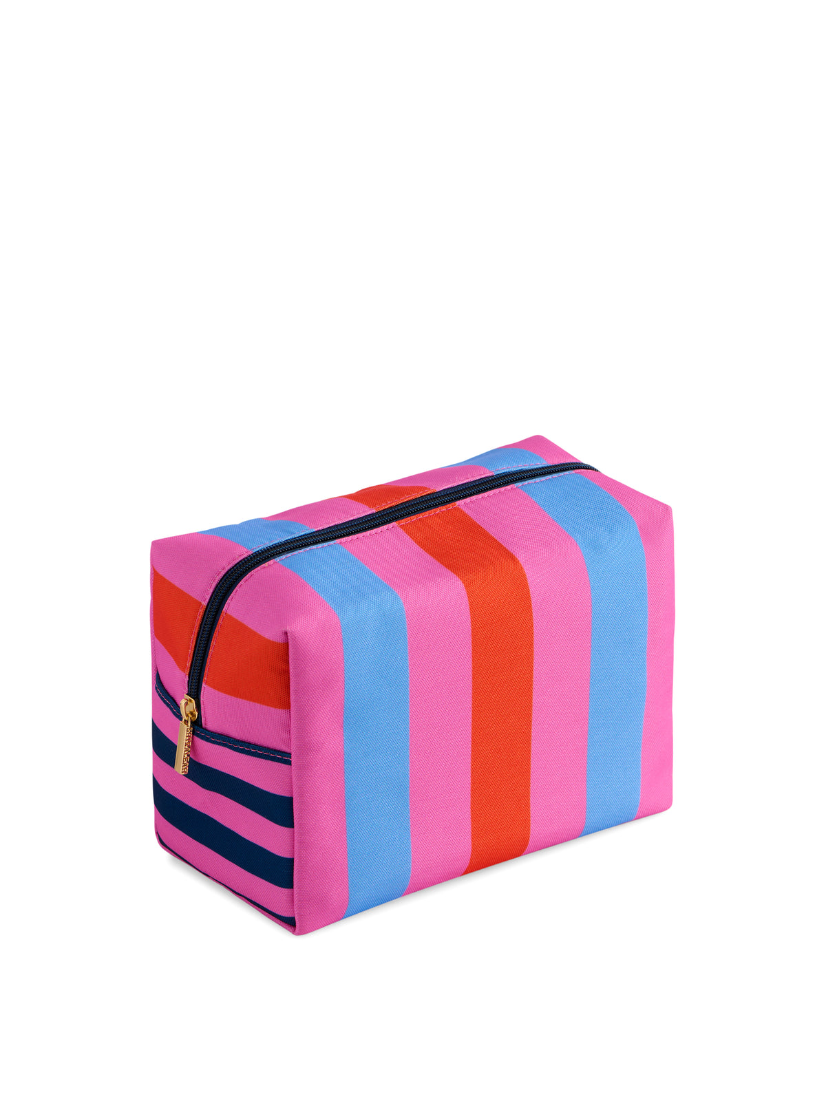 SHIRALEAH-SAMBA ZIP POUCH -PINK